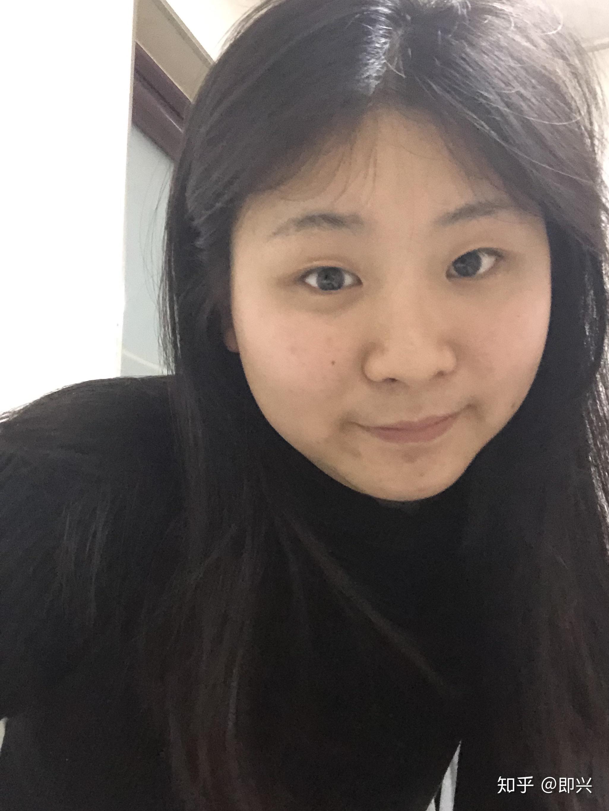 女生的素颜照什么样