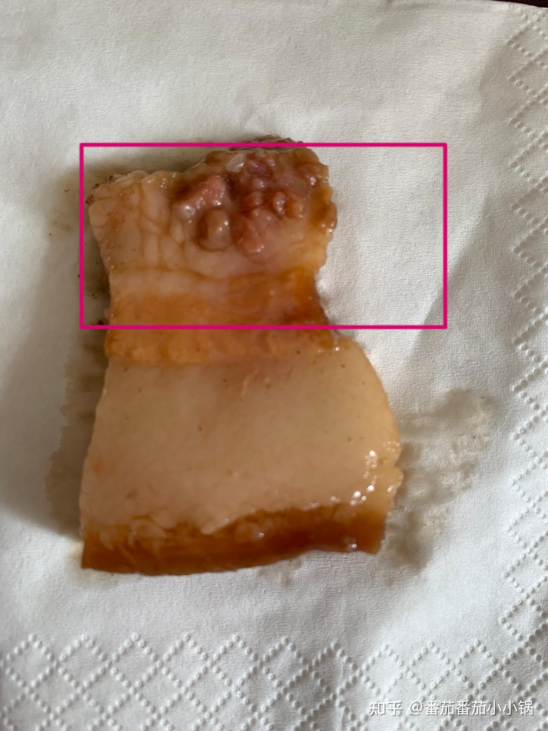 请问这是猪绦虫吗这是米猪肉吗还是发霉猪肉叫的是学校门口的外卖吃