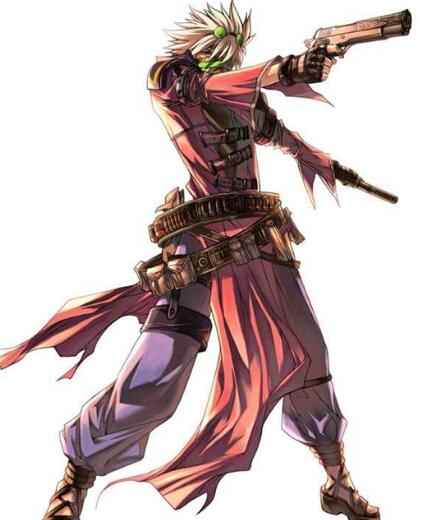 那部日漫男主手持双枪还和自己战斗