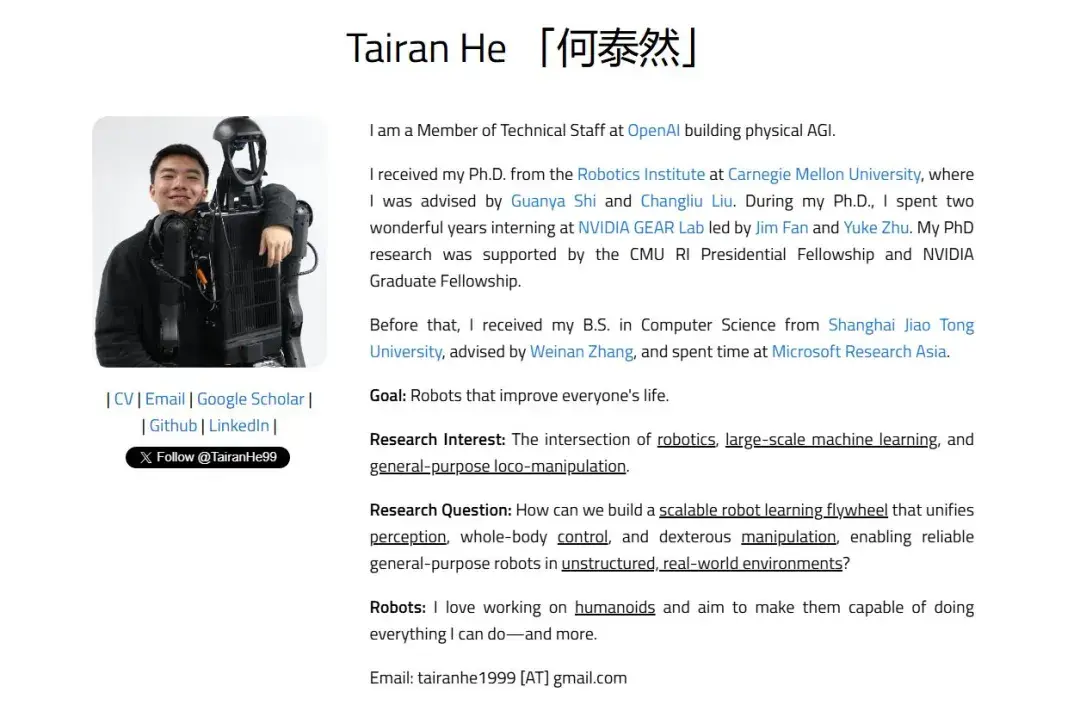 何泰然加入OpenAI - 知乎