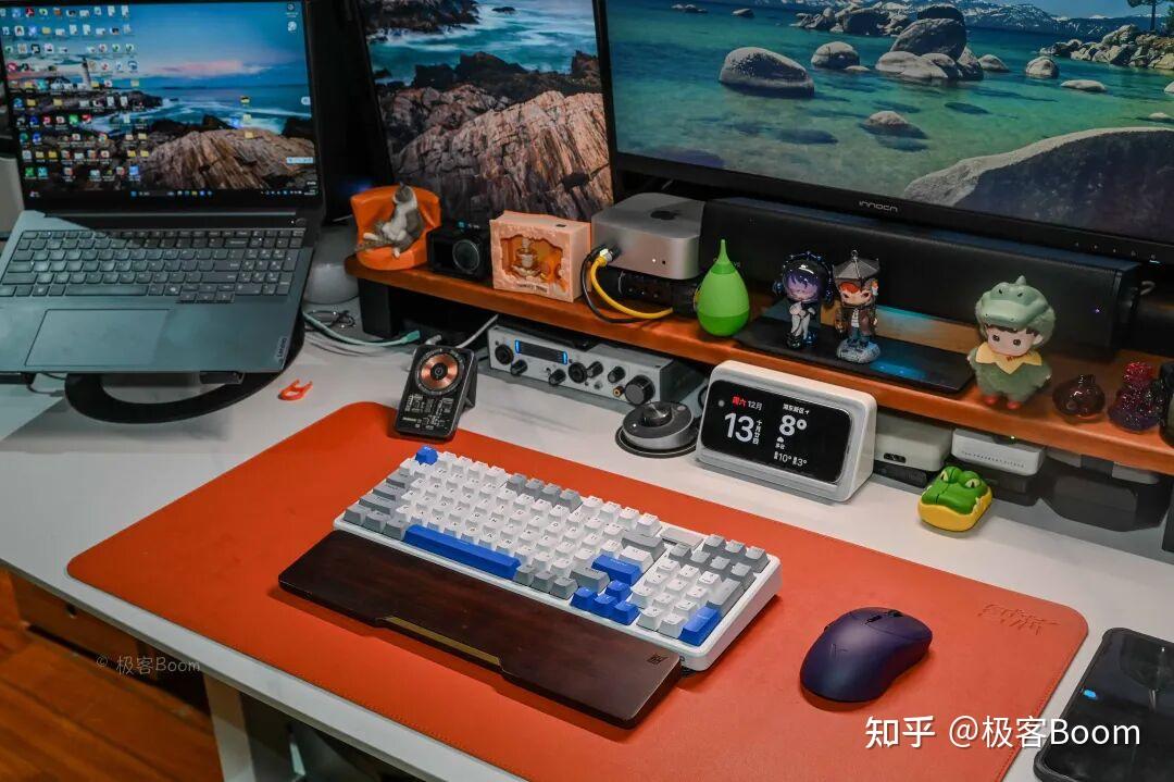 桌面乱?我试了这一套 500 块的无线鼠键方案-雷柏V700DIY-98长续航版+VT9最强续航无线键鼠套装