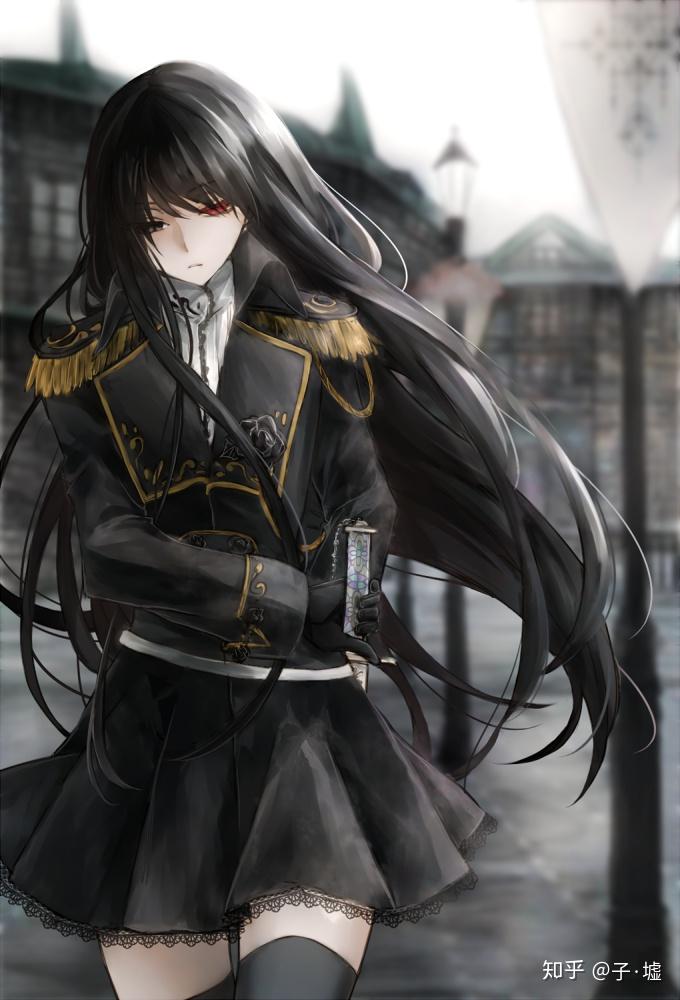 有没有酷酷的女生动漫头像,显得高冷那种? - 知乎