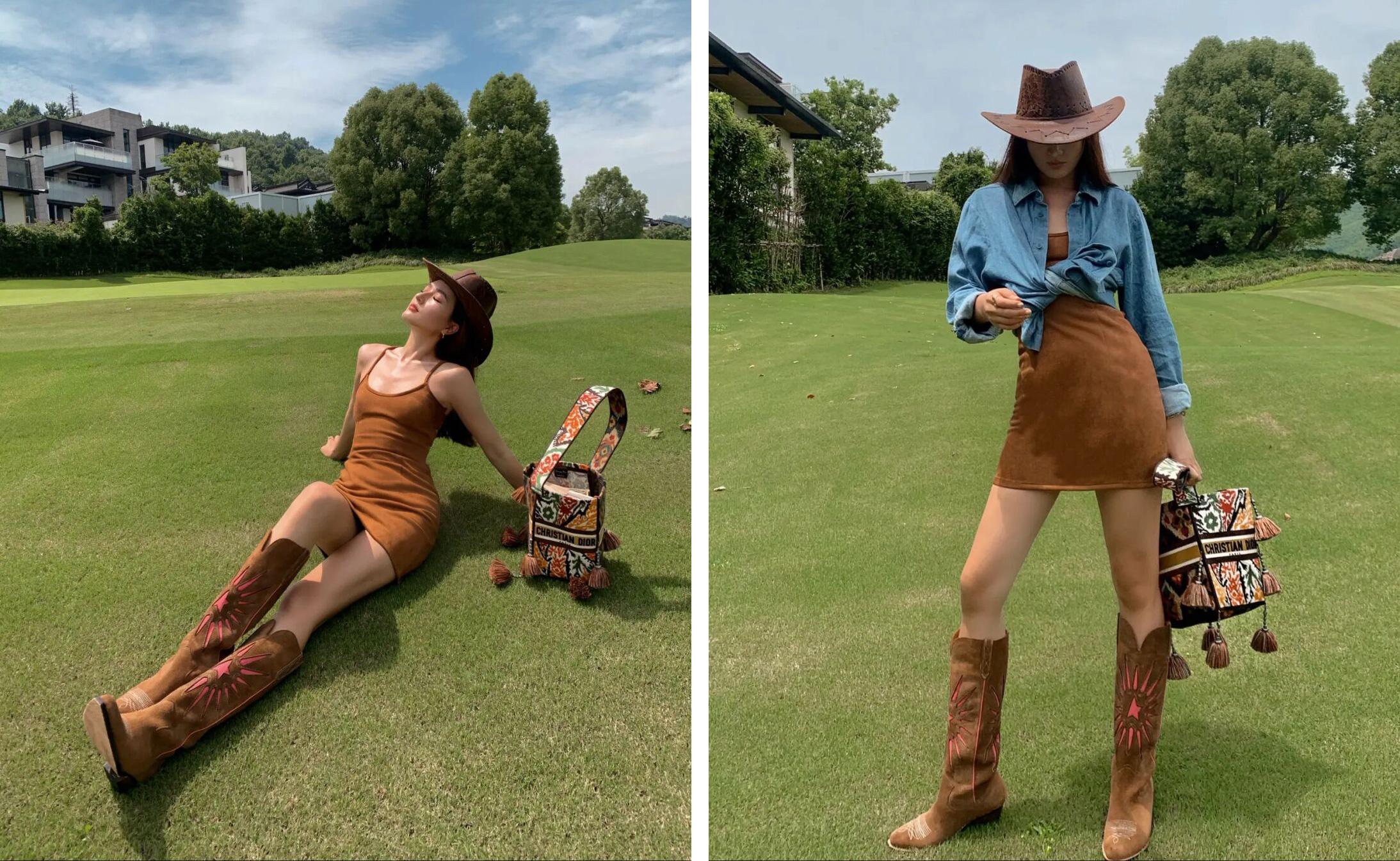 为什么牛仔很忙变装穿搭火了这种西部牛仔风应该怎么穿