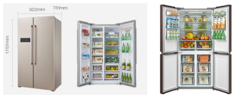 十字对开门冰箱推荐，2024年十字门冰箱怎么选购？十字门冰箱和对开门