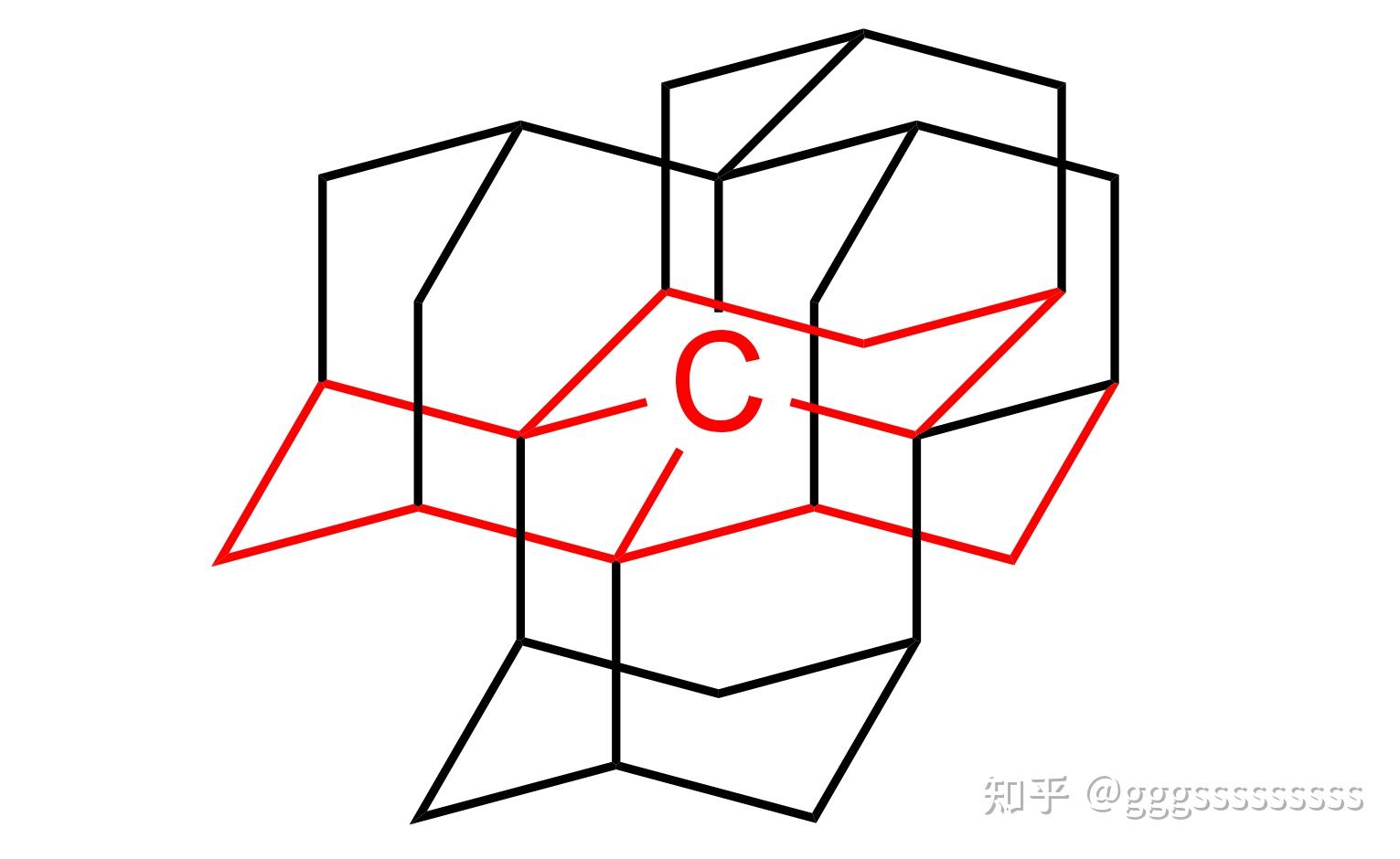 金刚石的立体结构图图片