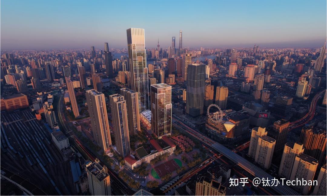 320米！华兴新城T1成为静安第一高楼新地标 - 知乎