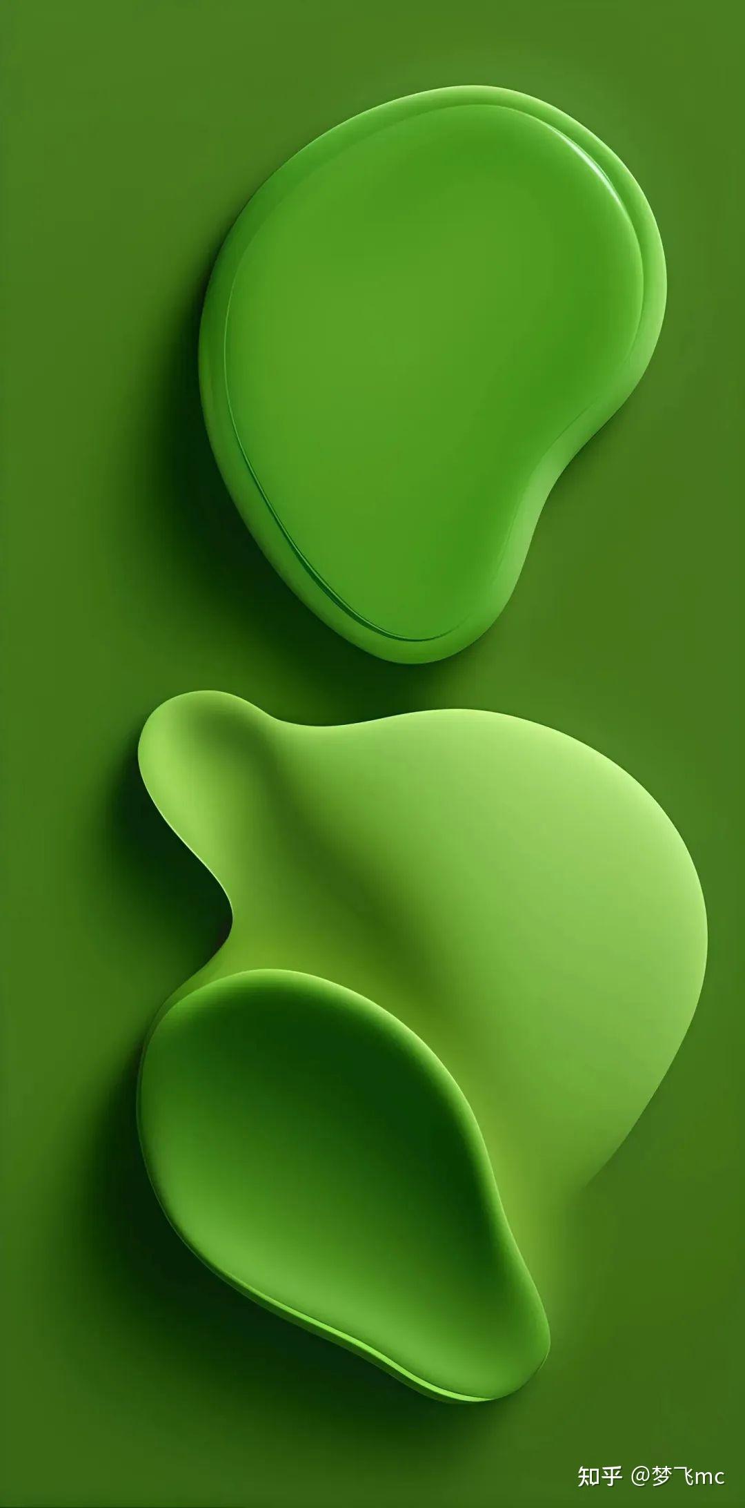 护眼绿锁屏壁纸