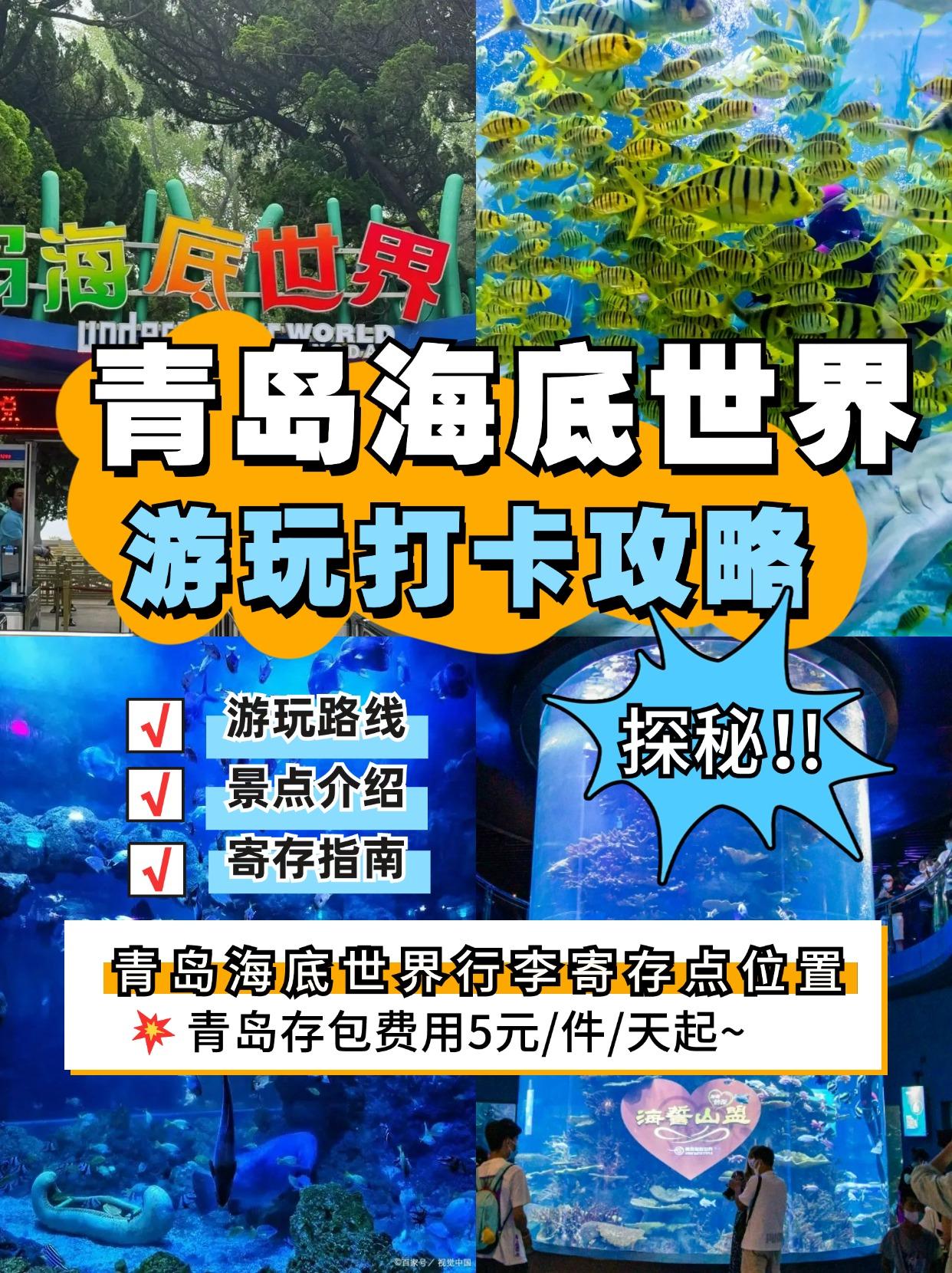 青岛海底世界游玩路线、行李寄存指南！ - 知乎