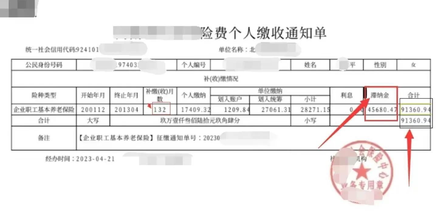 养老保险收据单图片图片