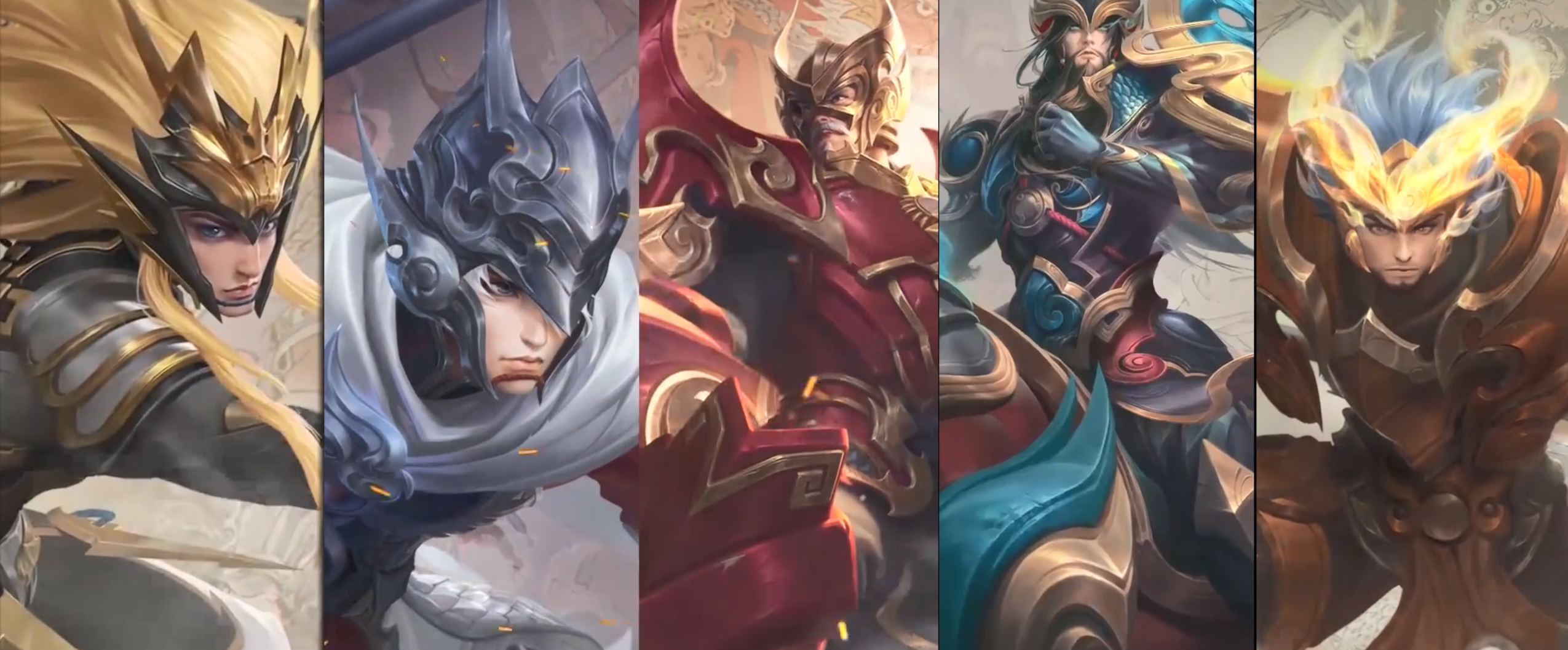 如何评价王者荣耀三国五虎上将的皮肤