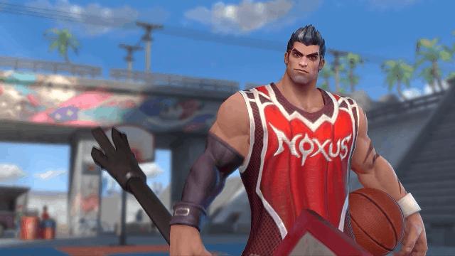 lol手游灌篮高手明日上线多种扣篮姿势局内特效抢先看