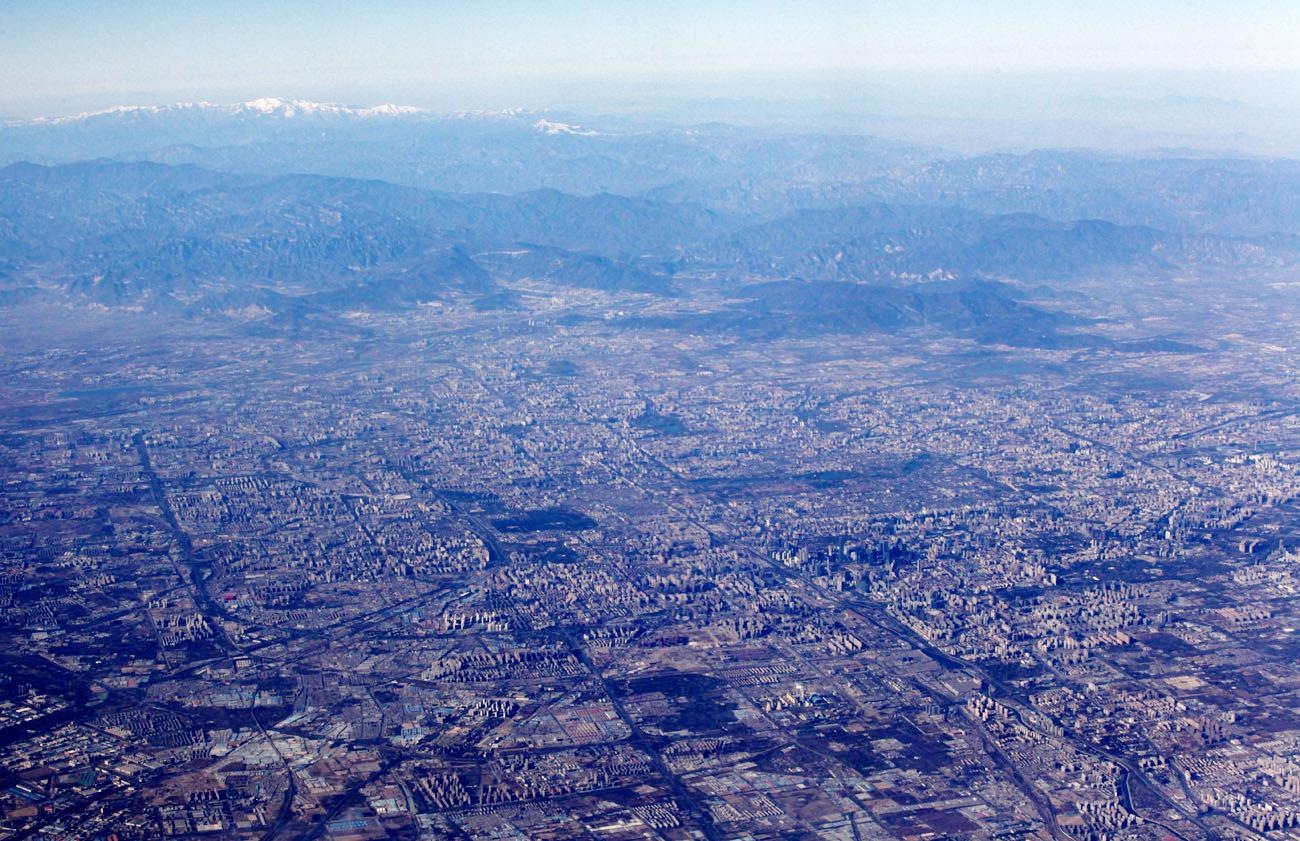 从空中看北京是什么样的?