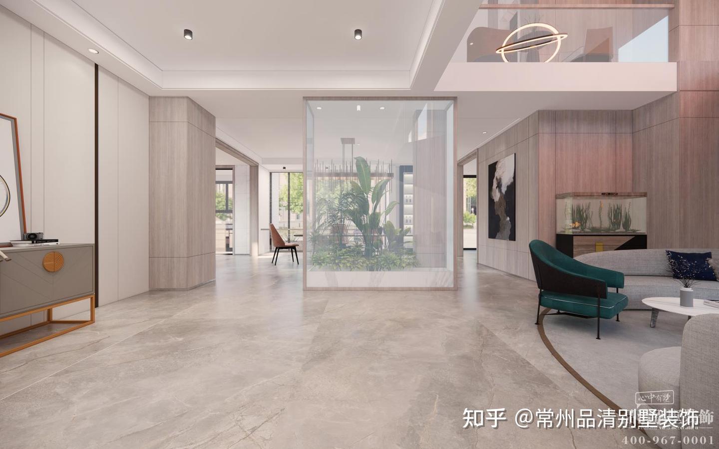 常州别墅装修：虚实结合间的朦胧美 - 知乎