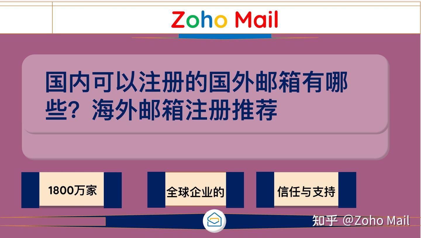 国内可以注册的国外邮箱有哪些？海外邮箱注册推荐- 知乎