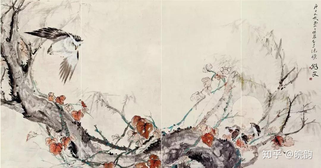 台湾画家 嶺南画派伝承者　李源海 作 水墨画　中国画 台湾画家 嶺南画派伝承者 李源海 作 水墨画 中国画 海上画派VS岭南