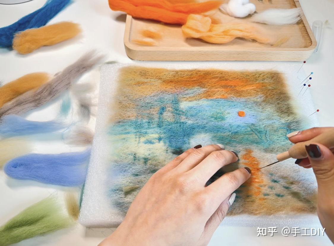 DIY湿毡丨不用针戳，用肥皂水搓出来的羊毛毡，有没有治愈到你？ - 知乎