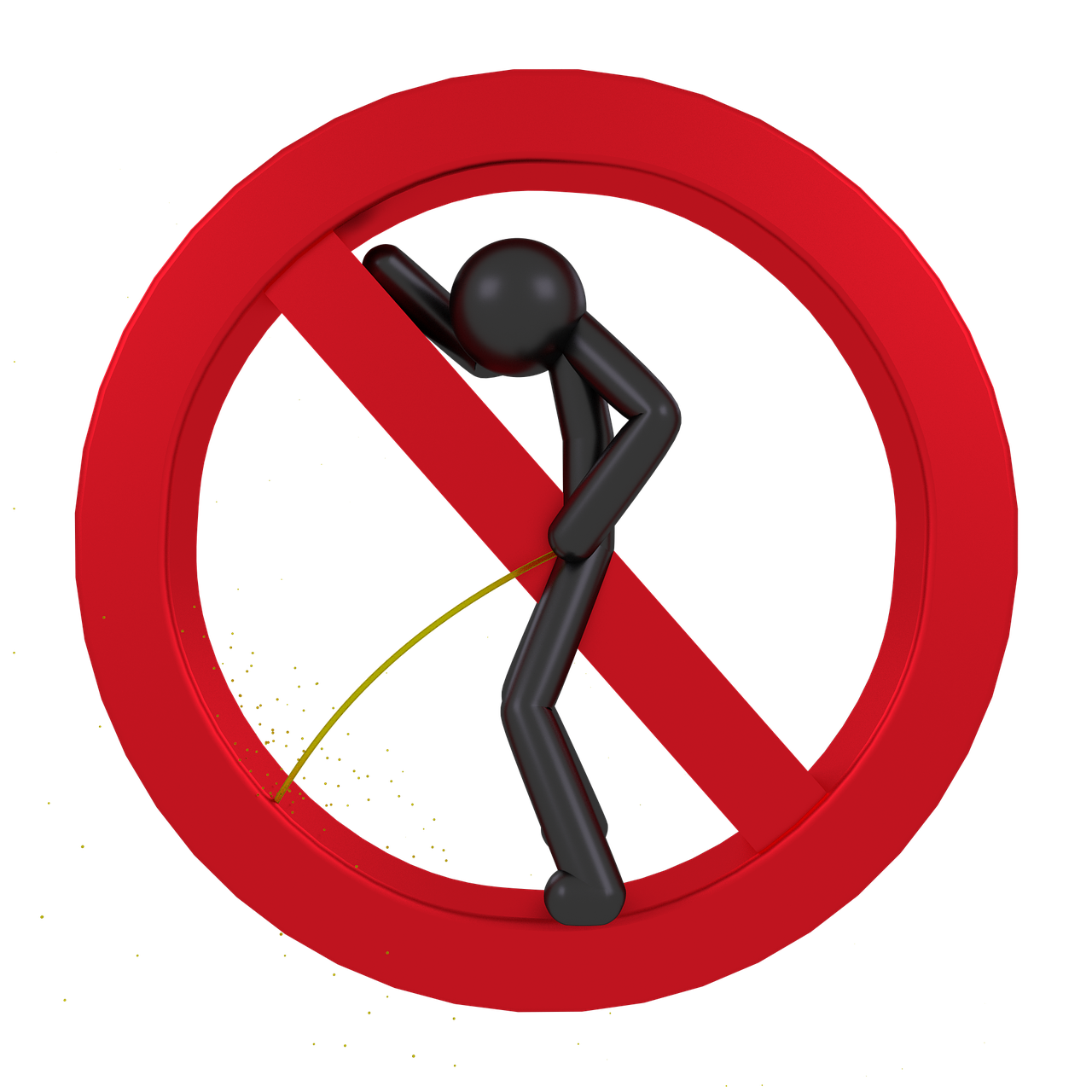 3. 调整坐姿促排尿