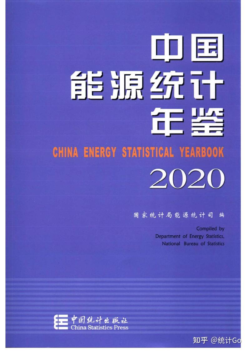 中国能源统计年鉴资料合集- 知乎
