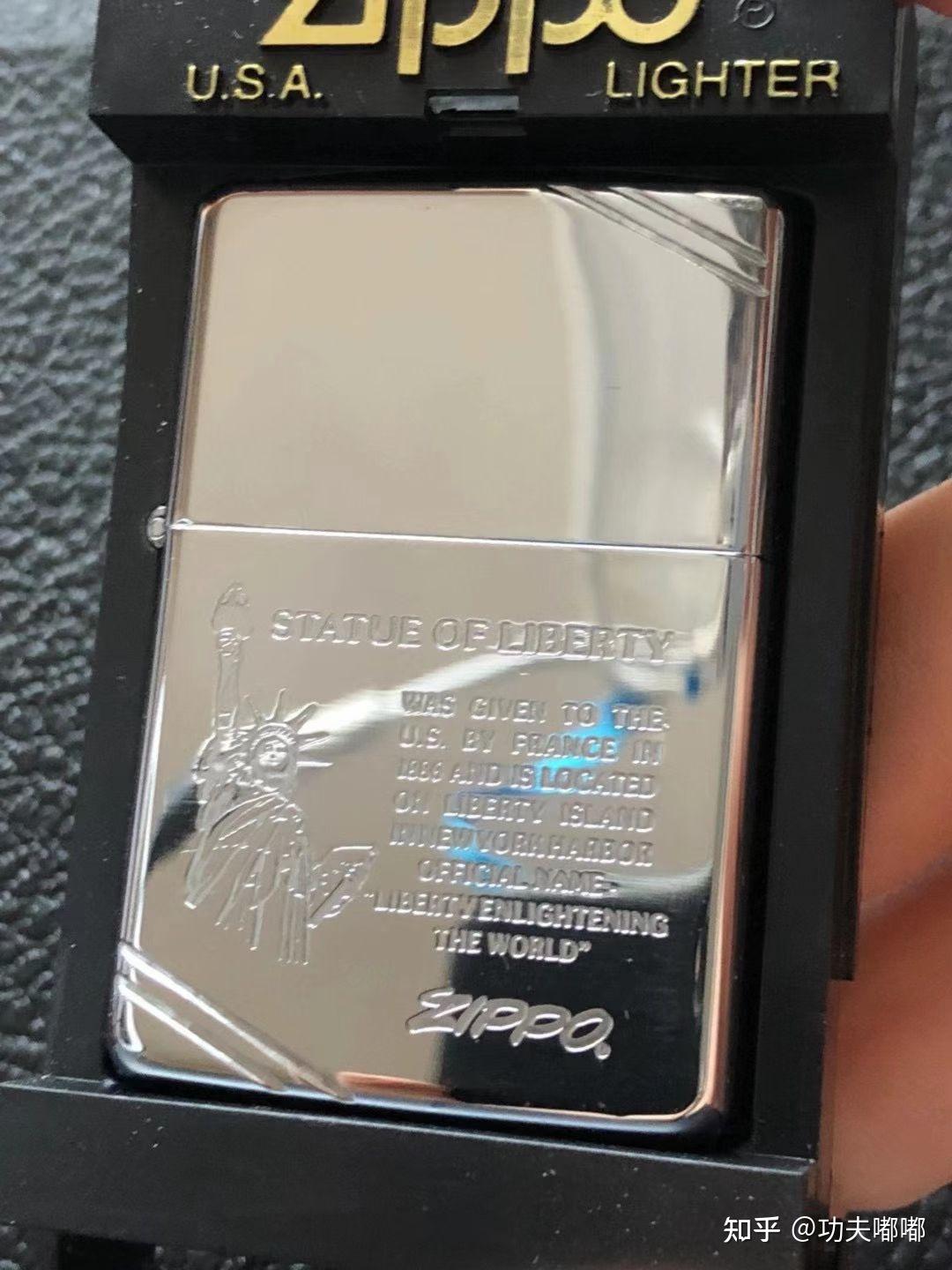 zippo自由女神举火炬的那款贴章机有镀铬的版本吗