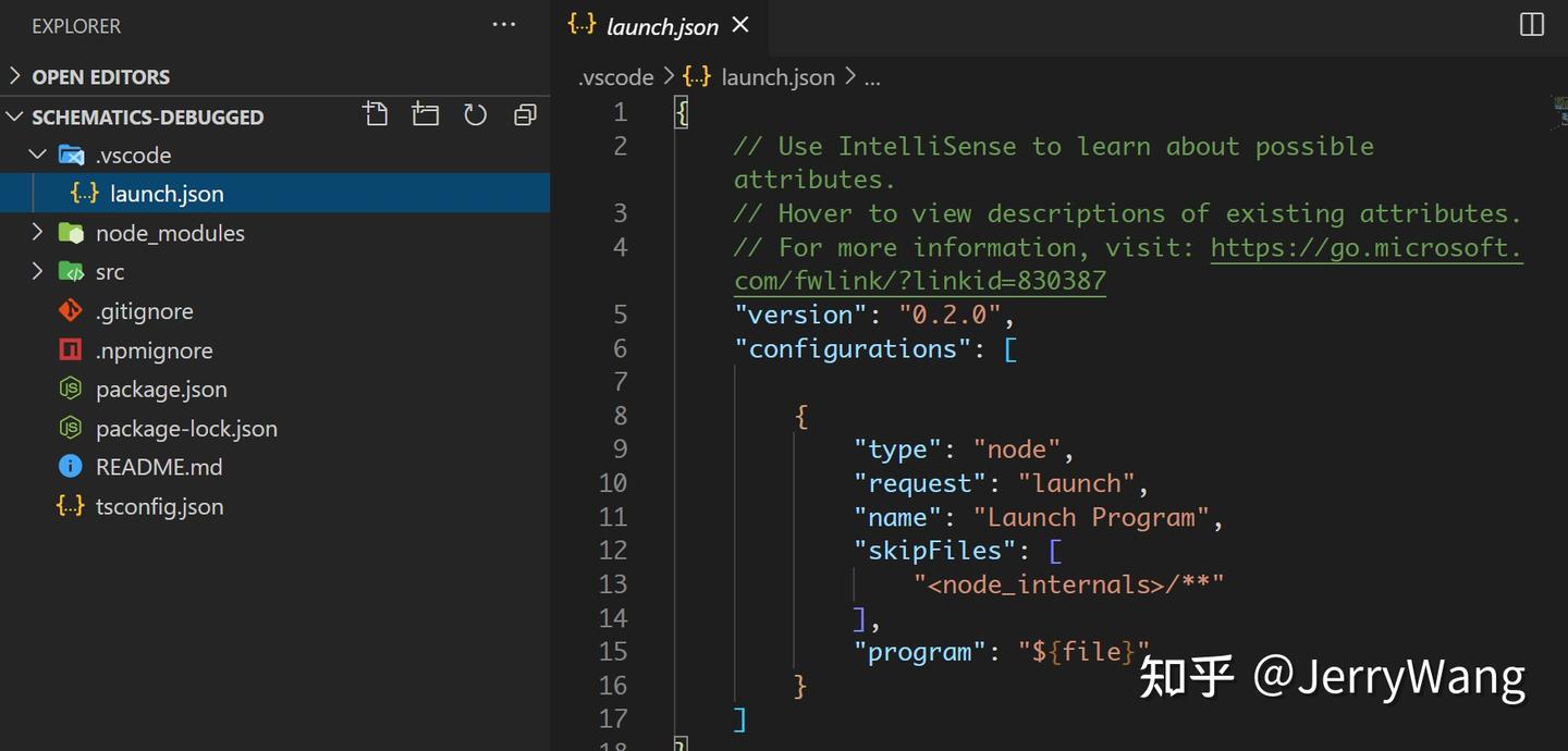 如何使用 Visual Studio Code 调试 Angular Schematics 实现 - 知乎