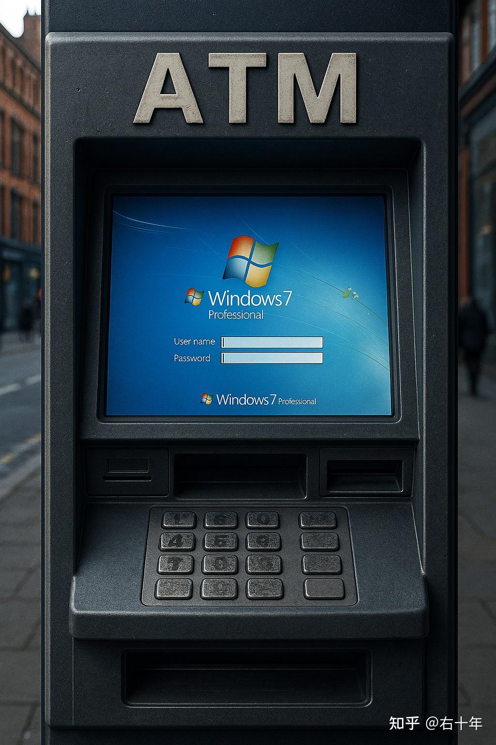 ATM还在用Win 7，我们都用上了Win 11 - 知乎