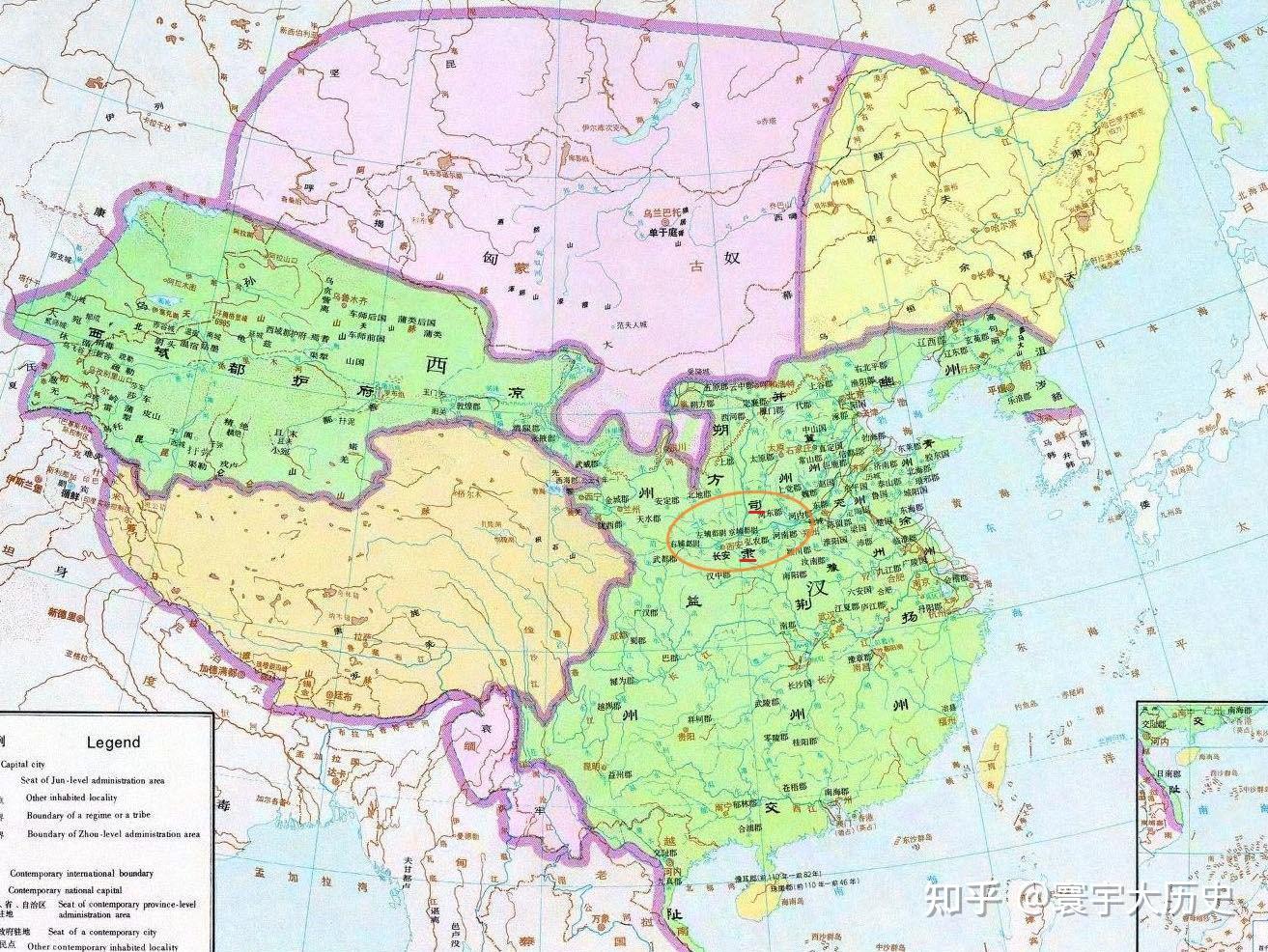 京兆尹,左冯翊,右扶风,在古代是官职还是地名?