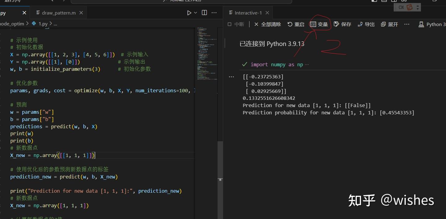 VSC中运行Python查看变量 - 知乎