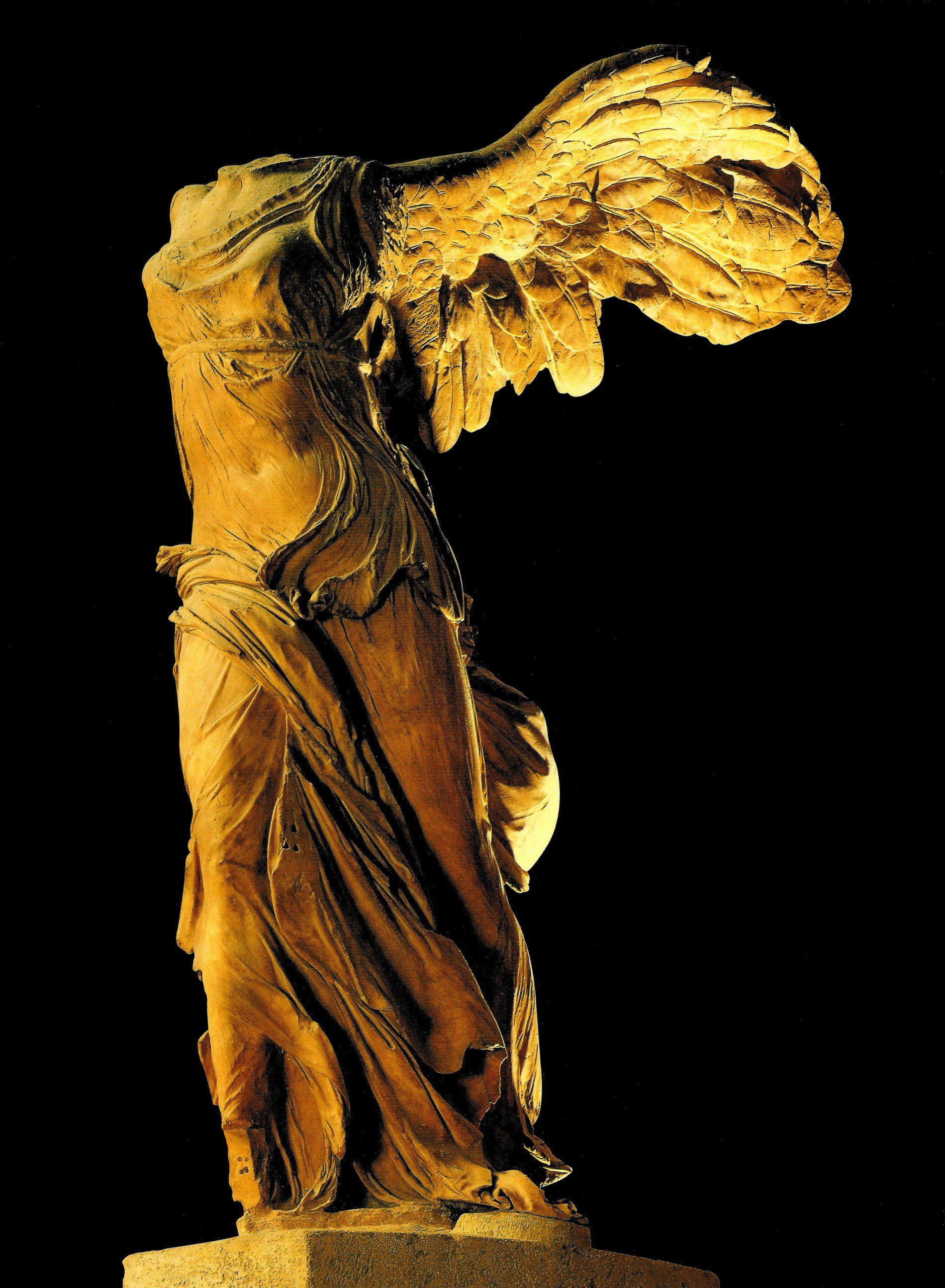 天使一词,或者说带翅膀的人类形象最早是什么时候出现的?