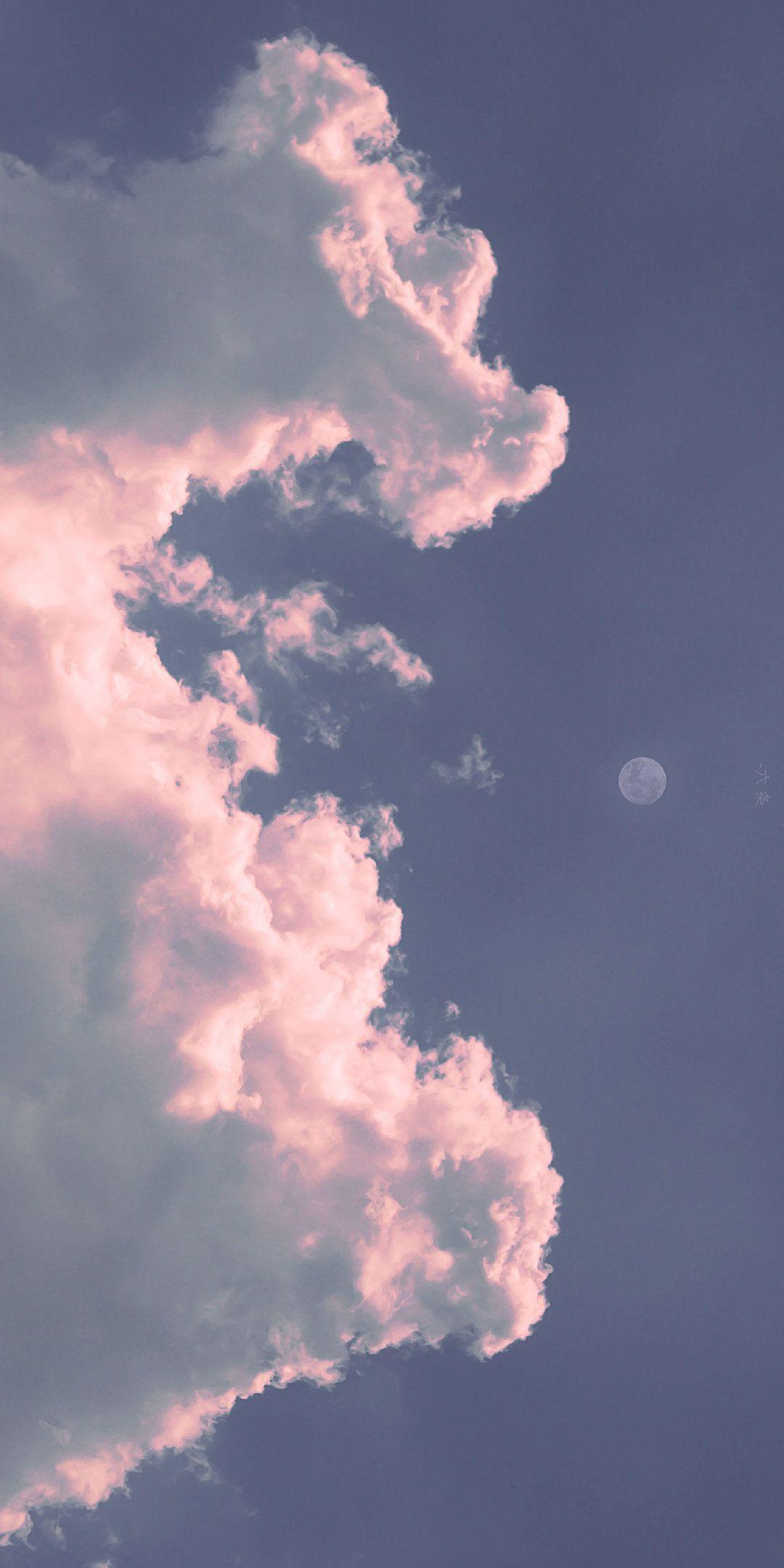 请问有无类似风格的星空云朵仙气十足的壁纸