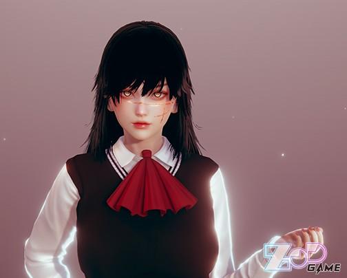 蹭电锯人热度，捏了个三鹰（战争恶魔版）