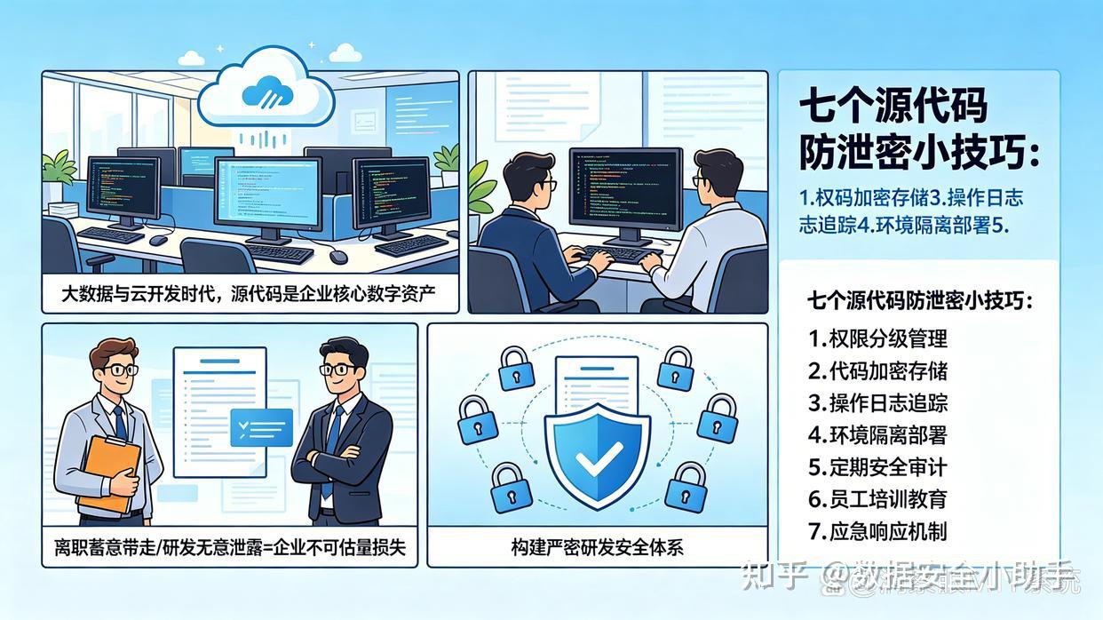 怎么防止源代码泄密？分享七个防止源代码泄密的小技巧，快学起来 - 知乎