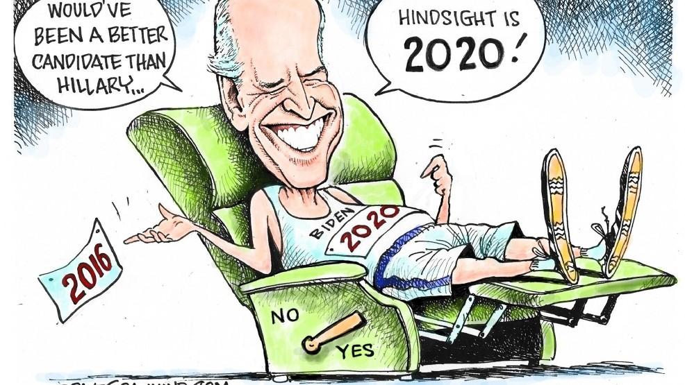 美国大选2020乘风破浪的傻子拜登