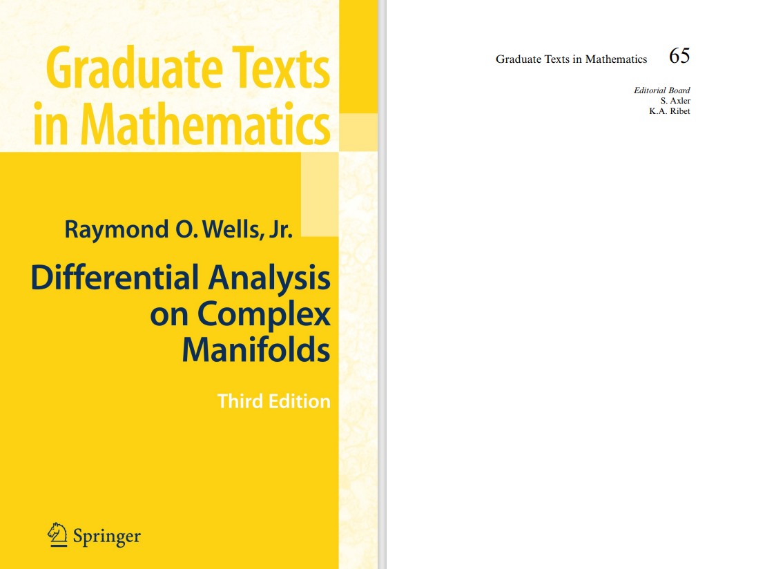 語学+参考書 Differential Analysis on Complex Manifolds (Graduate Texts in Mathematics 65) 41s9X78aEgL._AC_SY200_QL15_.jpg