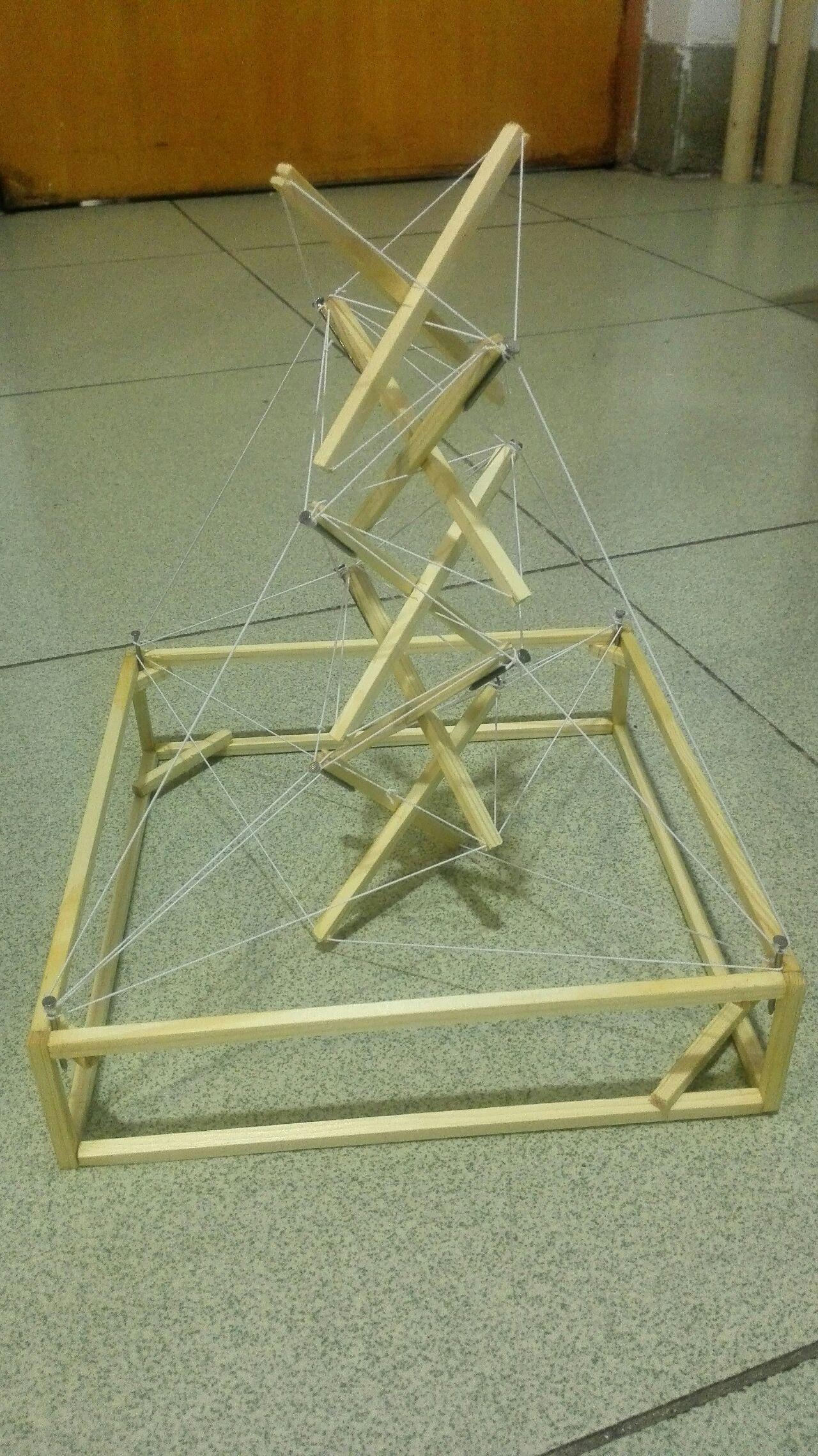 tensegrity张拉整体结构的模型怎么做? - 知乎