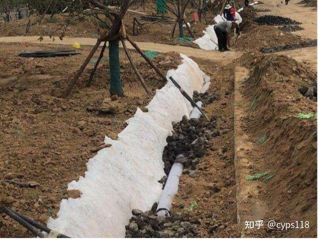 地下透水排水管,盲管,包布盲沟的施工、接头方法 - 知乎