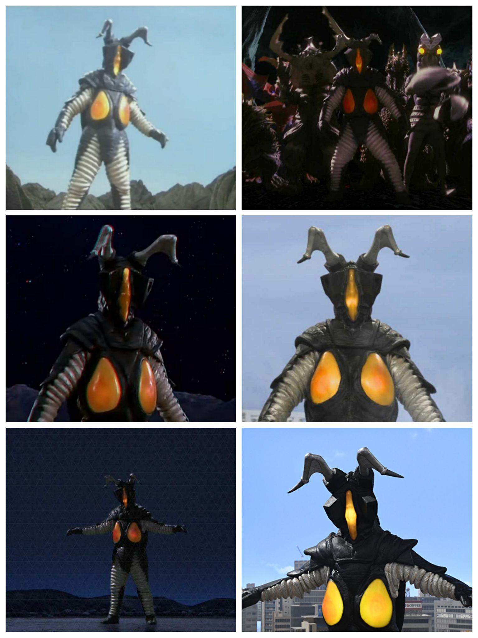 历代奥特曼中都有哪些著名的怪兽/外星人?