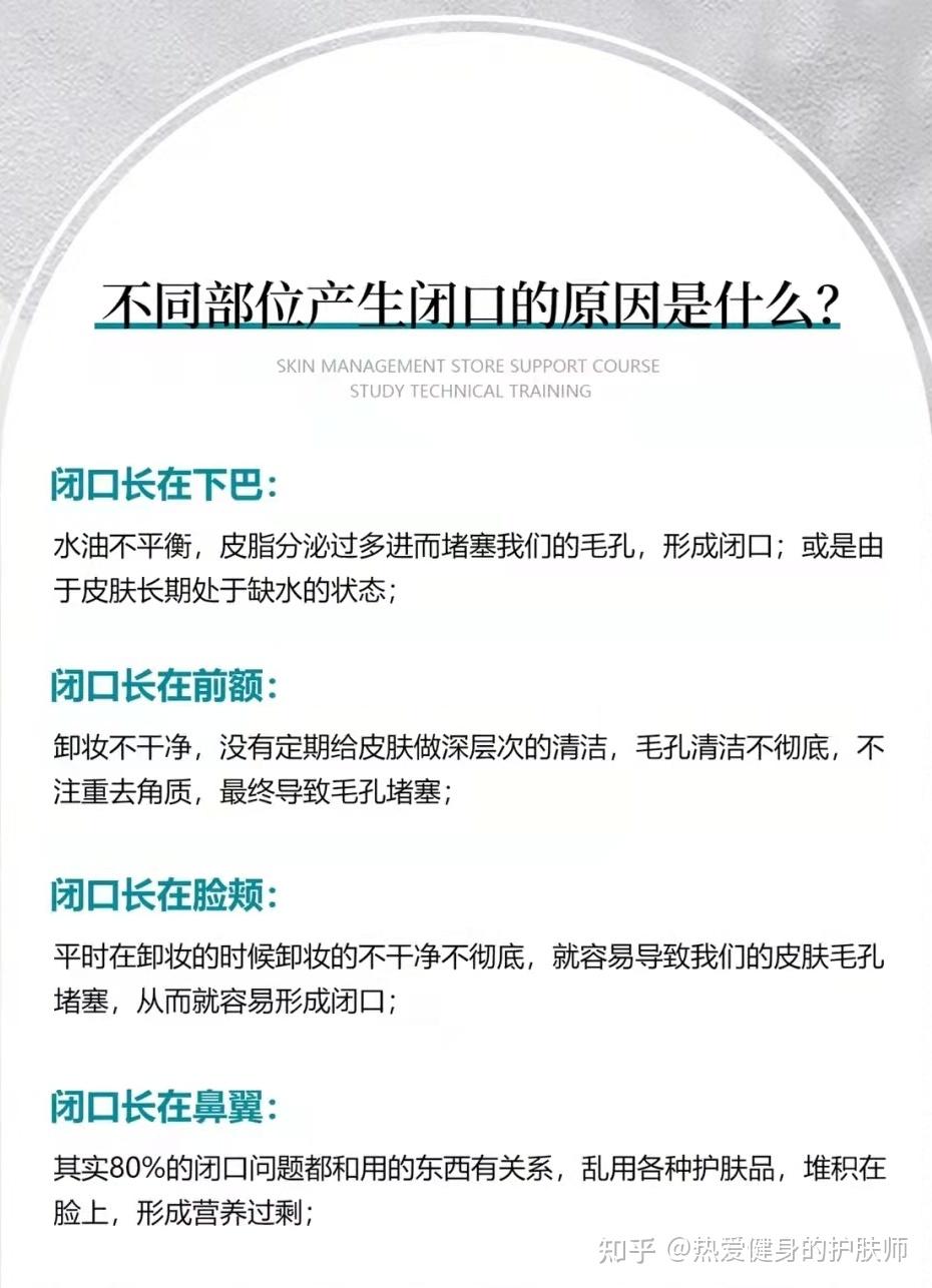 3分钟教你正确解决闭口 - 知乎
