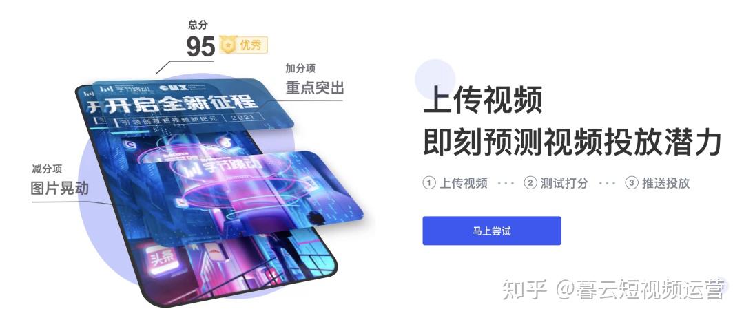 巨量创意今天给大家推荐一款可以一键检测视频上热门概率的工具