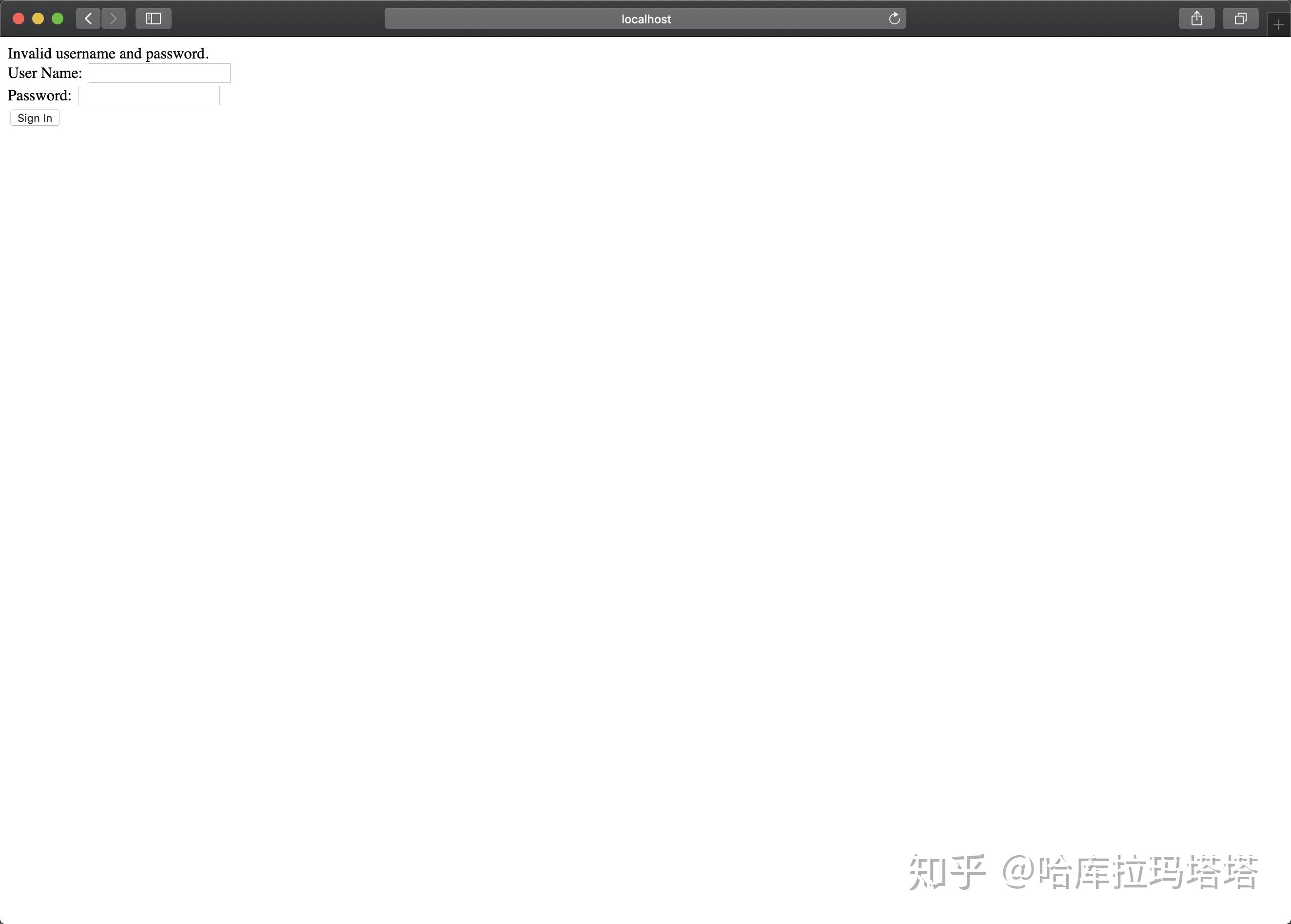 03 Spring Security 入门实例
